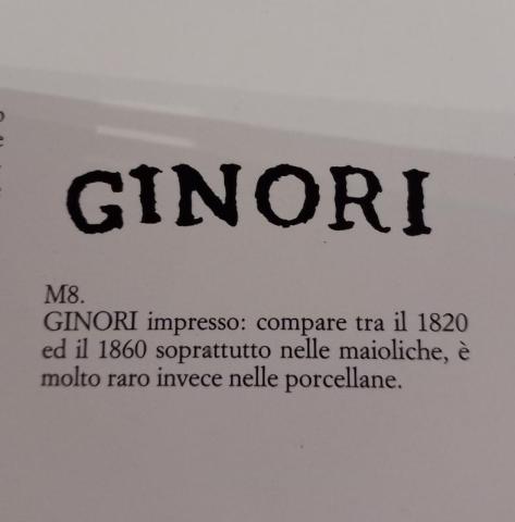 Ginori impresso